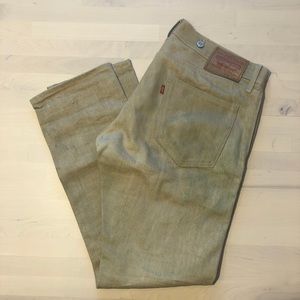 Levi’s Matchstick Rigid Tan Slim Fit 34x30